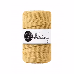 Bobbiny 3ply Macramé Rope 3 mm,  Honey