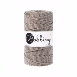 Bobbiny 3ply Macramé Rope 3 mm,  Coffee