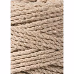 Bobbiny 3ply Macramé Rope 3 mm,  Sand