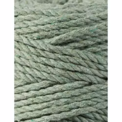 Bobbiny 3ply Macramé Rope 3 mm,  Eucalyptus green