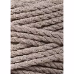 Bobbiny 3ply Macramé Rope 5 mm, Coffee