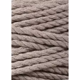 Bobbiny 3ply Macramé Rope 5 mm, Coffee