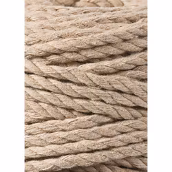 Bobbiny 3ply Macramé Rope 5 mm, Sand