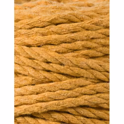 Bobbiny 3ply Macramé Rope 5 mm, Mustard