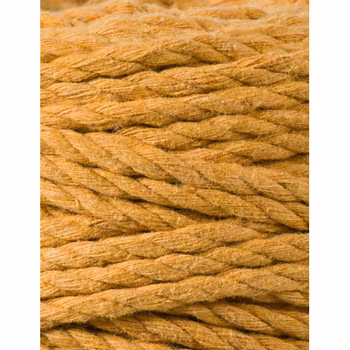 Bobbiny 3ply Macramé Rope 5 mm, Mustard