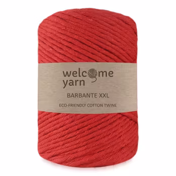 WelcomeYarn Barbante XXL 4 mm, Red