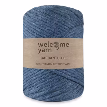 WelcomeYarn Barbante XXL 4 mm, Denim blue