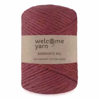 WelcomeYarn Barbante XXL 4 mm, Bordeaux