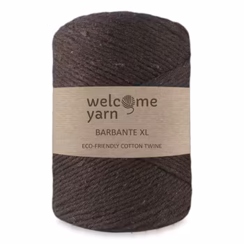 WelcomeYarn Barbante XL 3 mm, Chocolate brown