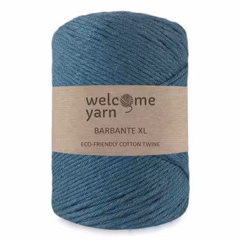 WelcomeYarn Barbante XL 3 mm, Petrol blue