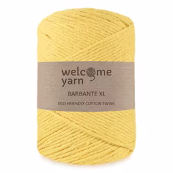 WelcomeYarn Barbante XL 3 mm, Yellow
