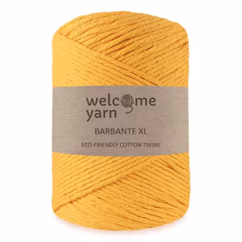 WelcomeYarn Barbante XL 3 mm, Dark yellow