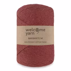 WelcomeYarn Barbante M 1,5 mm, Bordeaux