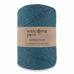 WelcomeYarn Barbante M 1,5 mm, Petrol blue