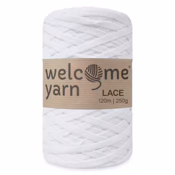 WelcomeYarn Lace, White