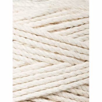 Bobbiny 3ply Macramé Rope 3 mm, Natur
