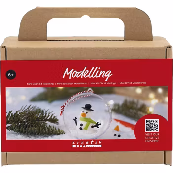 DIY-sett, Snømann julekule