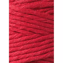 Bobbiny Macramé Cord 3 mm, Classic Red