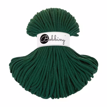 Bobbiny Premium 5 mm, Pine Green