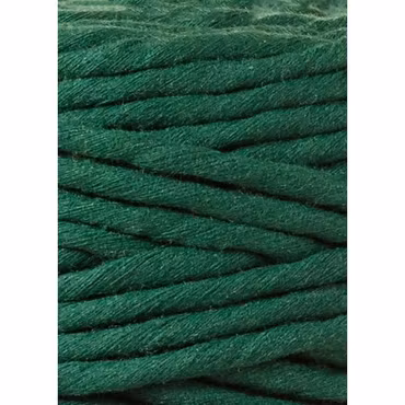 Bobbiny Macramé Cord 5 mm, Pine Green