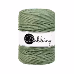 Bobbiny Macramé Cord 5 mm, Golden Eucalyptus