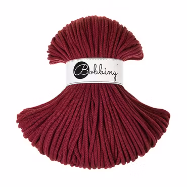 Bobbiny Premium 5 mm, Wine Red