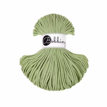 Bobbiny Junior 3 mm, Unicolor Matcha