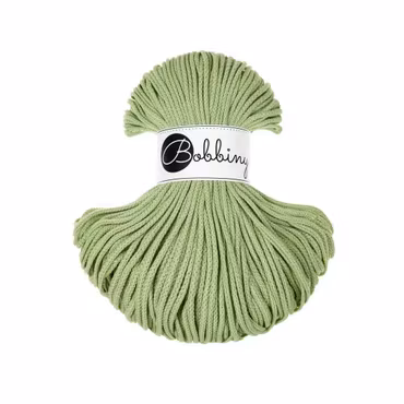 Bobbiny Junior 3 mm, Unicolor Matcha