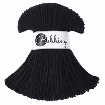 Bobbiny Junior 3 mm, Black