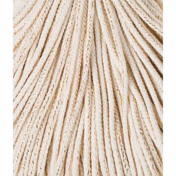Bobbiny Junior 3 mm, Golden Natural