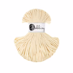 Bobbiny Junior 3 mm, Butter Yellow