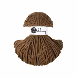 Bobbiny Premium 5 mm, Nut Brown