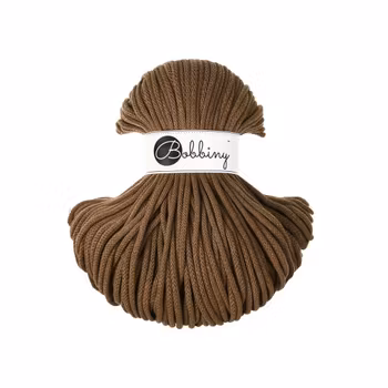 Bobbiny Premium 5 mm, Nut Brown