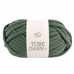 KG Tubegarn+ 7 mm, Grønn KOMMER I NOVEMBER