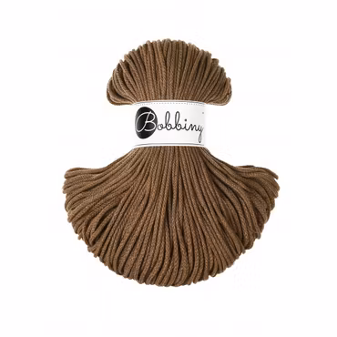 Bobbiny Junior 3 mm, Nut Brown