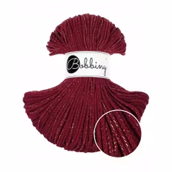 Bobbiny Premium 5 mm, Golden Wine Red