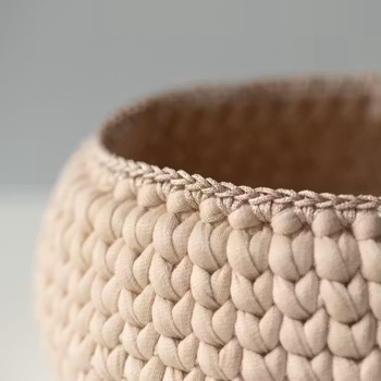 Oppskrift Stor kurv (Gratis ved kjøp av Tubegarn+)