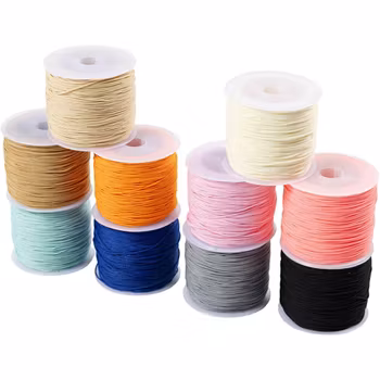 Creative Company Polyestersnor 0,6 mm, Beige