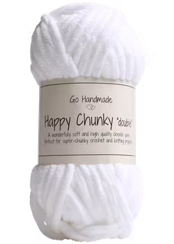 Go Handmade Chunky "double", Hvit