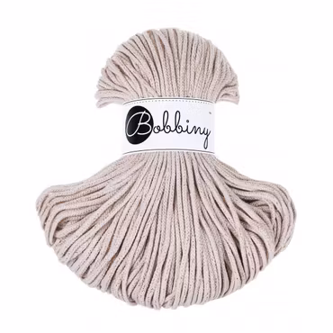 Bobbiny Junior 3 mm, Golden Nude