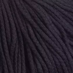 KOMMER 4.JULI YarnArt Macrame Braided 4 mm, Svart