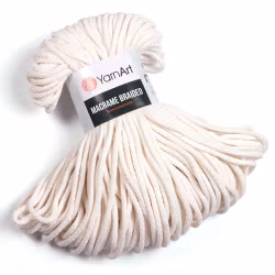KOMMER 4.JULI YarnArt Macrame Braided 4 mm, Beige