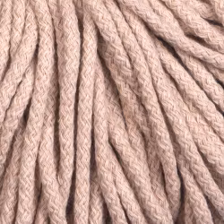 KOMMER 4.JULI YarnArt Macrame Braided 4 mm, Mørk Beige