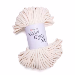 KOMMER 4.JULI YarnArt Macrame Braided XL 10 mm, Natur