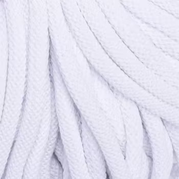 YarnArt Macrame Braided XL 9 mm, Hvit