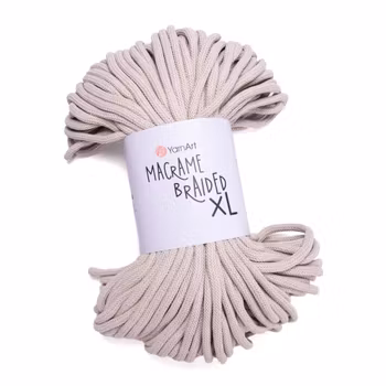 YarnArt Macrame Braided XL 9 mm, Beige