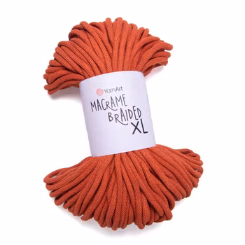 YarnArt Macrame Braided XL 9 mm, Terrakotta