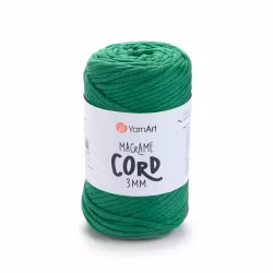 YarnArt Macrame Cord 3 mm, Grønn