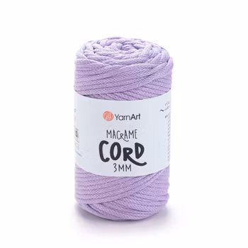 YarnArt Macrame Cord 3 mm, Lavendel