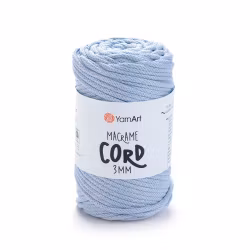 YarnArt Macrame Cord 3 mm, Lyseblå